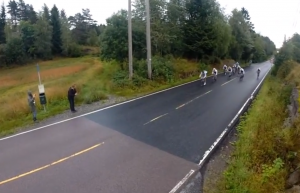 Spurten i KM landevei